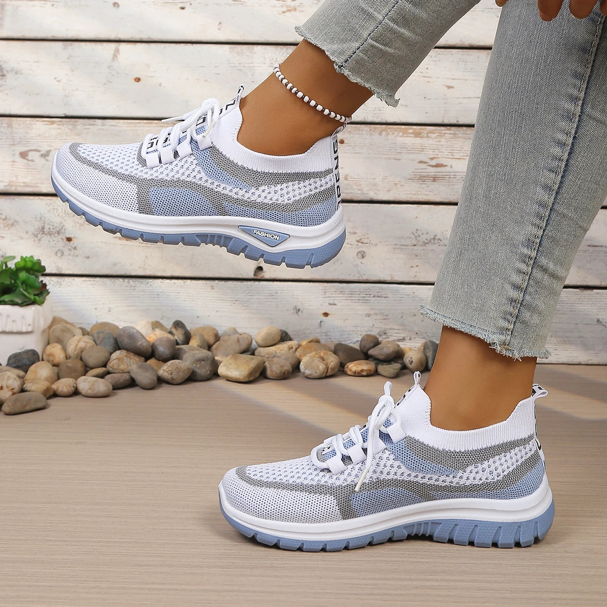 New women's vulcanized shoes, women's casual shoes, lightweight and breathable mesh shoes, free shipping shoes