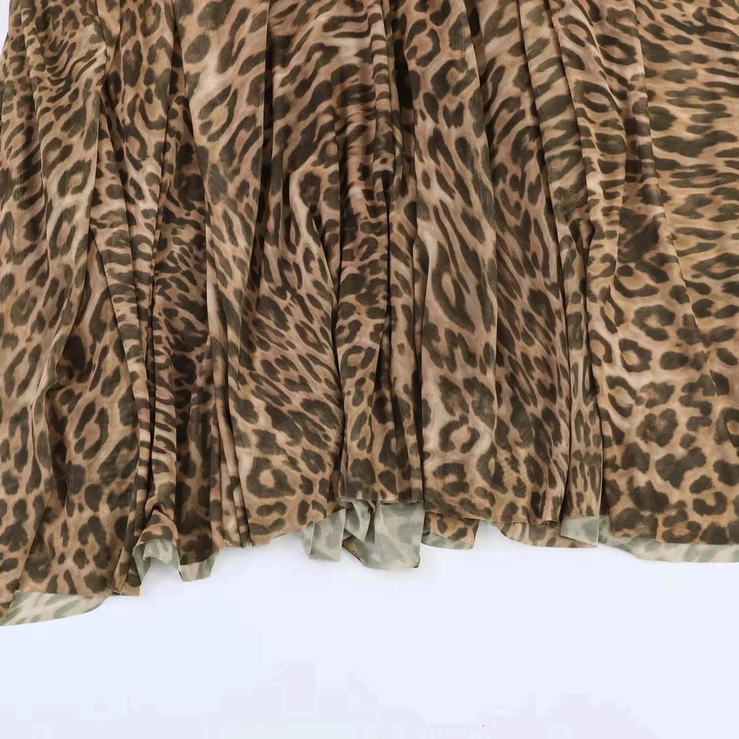 KONDALA Vintage Sexy Women Long Cami Chiffon Dress Leopard Beach Holiday Party Dress Fashion 2026 Spring Summer Elegant Dress - Prolificstore