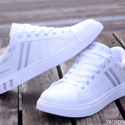Large Size Spring and Autumn New Sports Walking Casual Men's Shoes Niche Trend Versatile Flat Bottomed Men's Board Shoes 2025