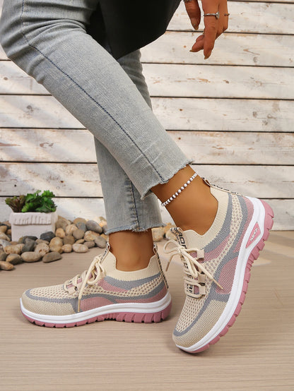 New women's vulcanized shoes, women's casual shoes, lightweight and breathable mesh shoes, free shipping shoes