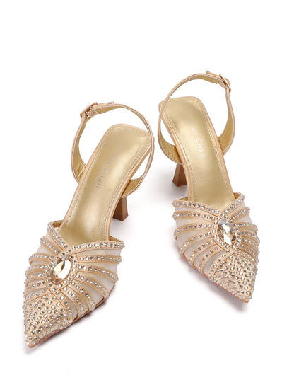 2025 Elegant Fruit Green Women's Green Heels and Rhinestone Handbag Set - Italian Design for Weddings and Parties