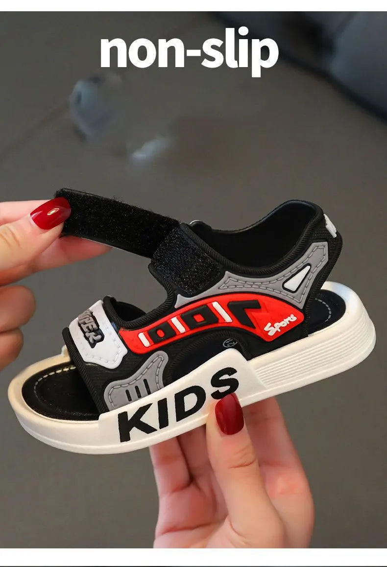 Children Sport Sandals Summer  for Boys Girls Casual Beach Shoe Comfortable Soft Sole Kids Shoes Fashion Non-slip Slippers - Prolificstore