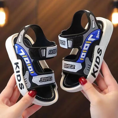Children Sport Sandals Summer  for Boys Girls Casual Beach Shoe Comfortable Soft Sole Kids Shoes Fashion Non-slip Slippers - Prolificstore