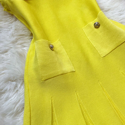 YuooMuoo Chic Fashion 2026 Summer Pleated Short Dress Women O-neck Slim Waist A-line Party Dress Streetwear Lady Outfits Vestido - Prolificstore