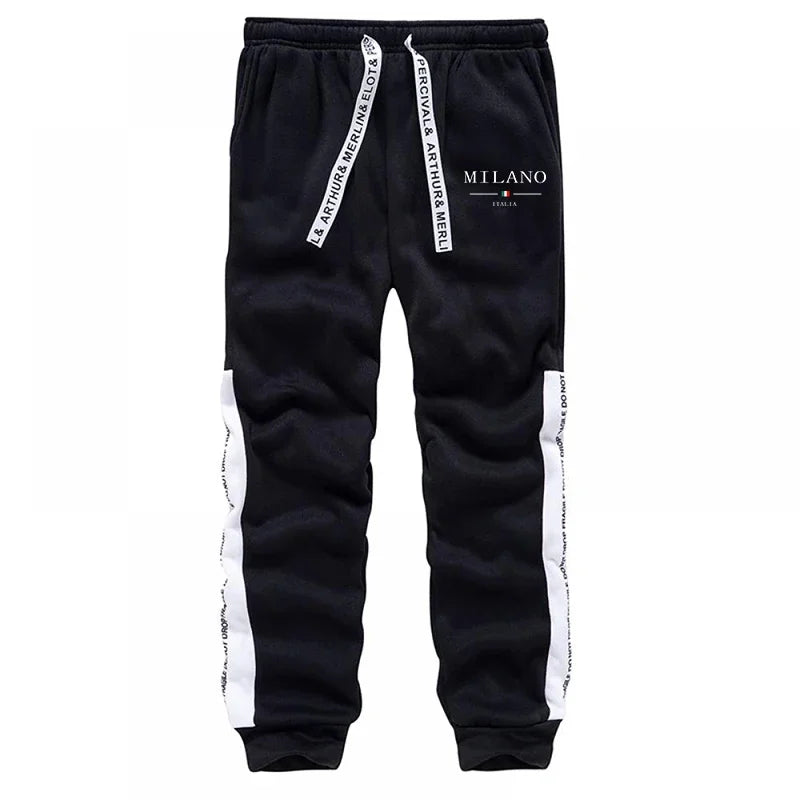 Hot Sales Mens Tracksuit Casual Print Sweatshirts Single Piece Hoodie Pants Sports Jogging Mens Clothing AutumnWinter Sportswear