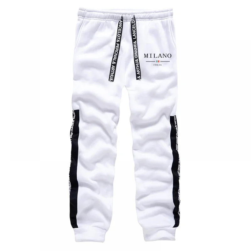 Hot Sales Mens Tracksuit Casual Print Sweatshirts Single Piece Hoodie Pants Sports Jogging Mens Clothing AutumnWinter Sportswear
