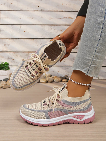New women's vulcanized shoes, women's casual shoes, lightweight and breathable mesh shoes, free shipping shoes