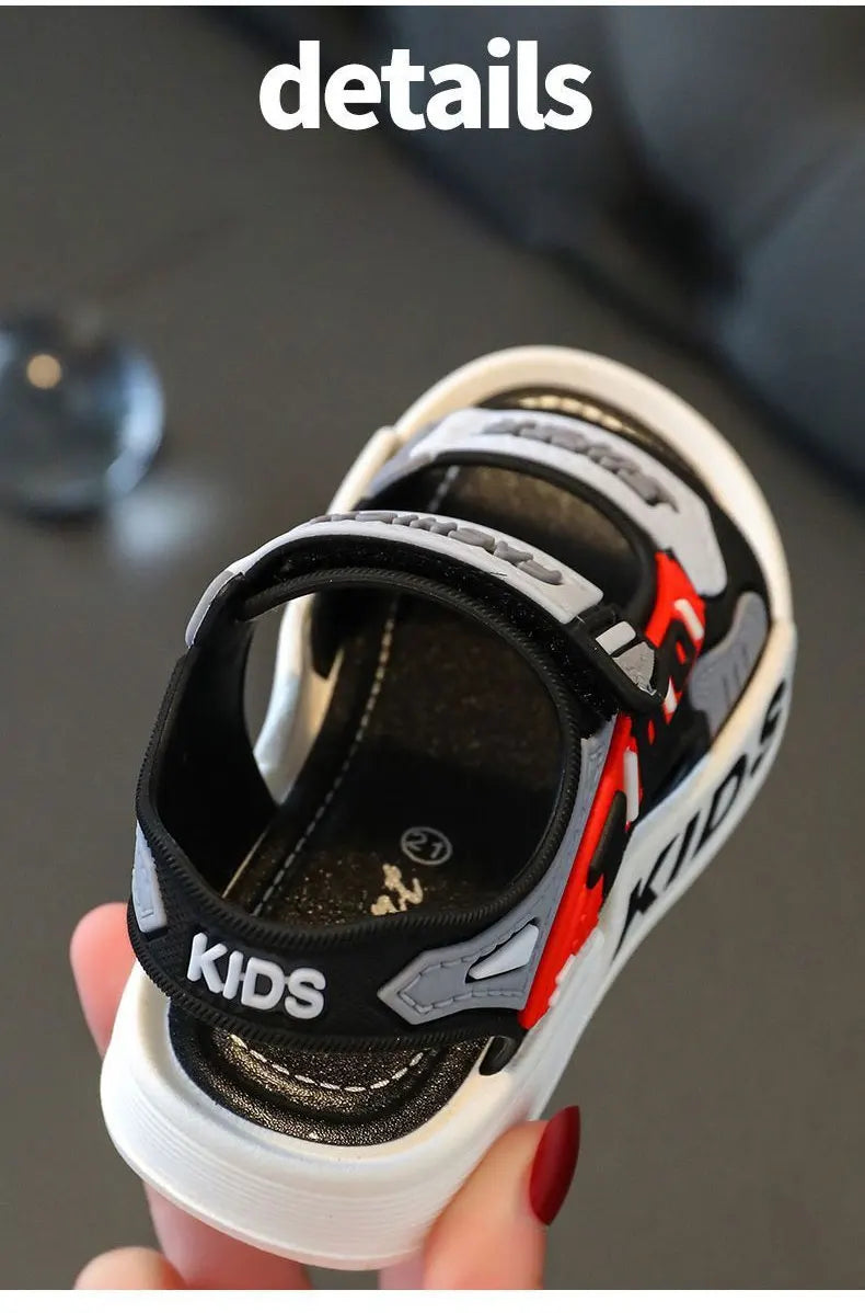 Children Sport Sandals Summer  for Boys Girls Casual Beach Shoe Comfortable Soft Sole Kids Shoes Fashion Non-slip Slippers - Prolificstore