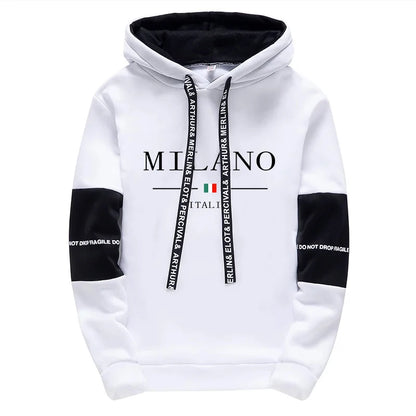 Hot Sales Mens Tracksuit Casual Print Sweatshirts Single Piece Hoodie Pants Sports Jogging Mens Clothing AutumnWinter Sportswear