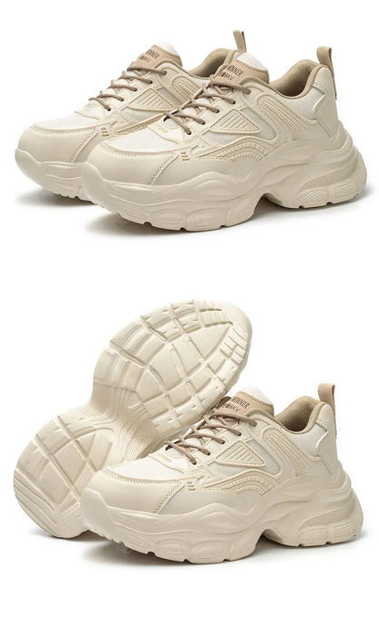 female industrial steel toe safety shoes woman breathable work shoes Lightweight Sneakers fashion spring/summer work sneakers - Prolificstore