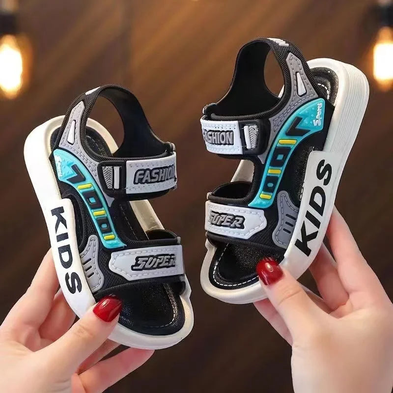 Children Sport Sandals Summer  for Boys Girls Casual Beach Shoe Comfortable Soft Sole Kids Shoes Fashion Non-slip Slippers - Prolificstore