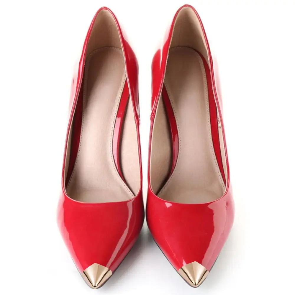 1 Pairs Shoe Repair Accessories Anti Wear Shoe Clips for Ladies Metal High Heels Tip Cap Women Shoe Pointed Protector Elegant