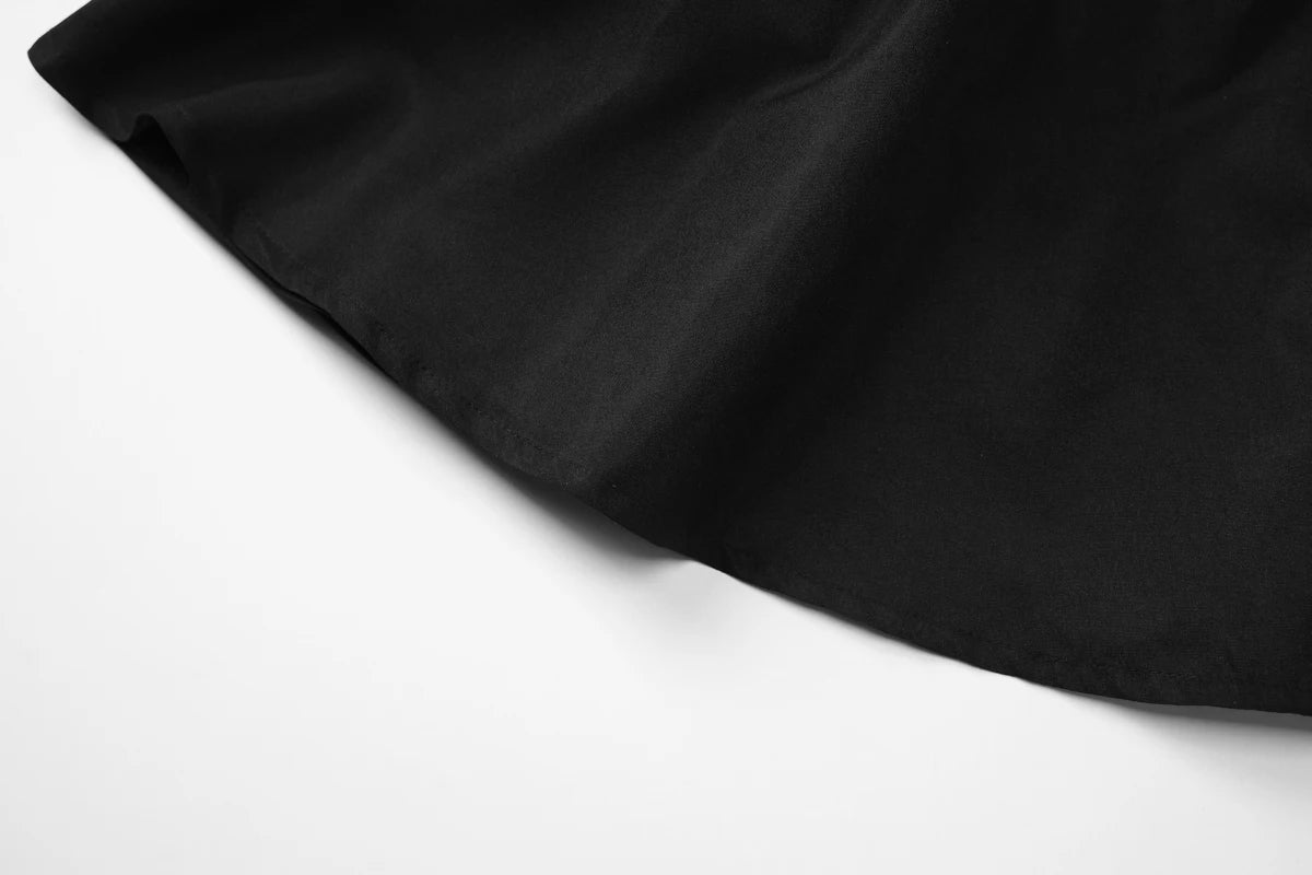 Dulzura Off Shoulder Backless Zipper Slip Puffy Mini Dress Women'S Fashion Sexy Elegant Clothes Party Prom Spring Summer Outfit