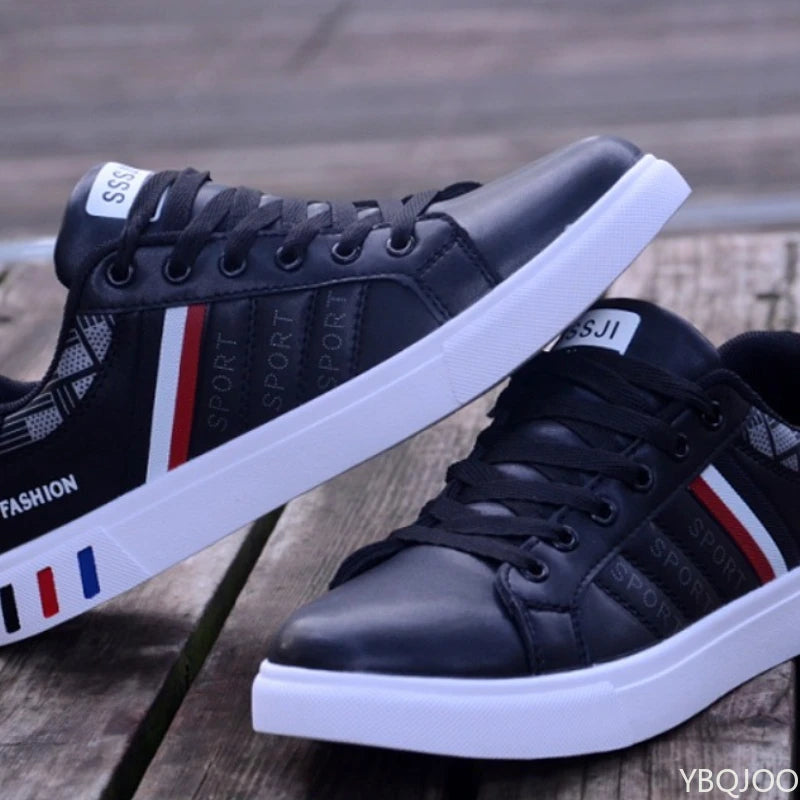 Large Size Spring and Autumn New Sports Walking Casual Men's Shoes Niche Trend Versatile Flat Bottomed Men's Board Shoes 2025