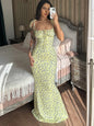 Hugcitar Women Elegant Floral Beach Vacation Bodycon Streetwear Long Dress 2026 Summer Clothes Wholesale Items For Business - Prolificstore