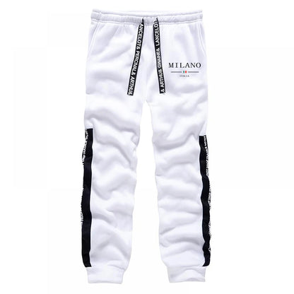 Hot Sales Mens Tracksuit Casual Print Sweatshirts Single Piece Hoodie Pants Sports Jogging Mens Clothing AutumnWinter Sportswear