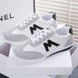 Women Designer Sneakers Round Head Deep Mouth Light Sneakers Versatile Breathable Cross Lace Casual Sneakers Zapatos De Mujer