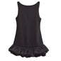 HXAO White Short Dress Women's Ruffle Backless Party Dresses Black Red Sleeveless Bodycon Mini Dress Woman Summer Sexy Vestidos