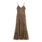 KONDALA Vintage Sexy Women Long Cami Chiffon Dress Leopard Beach Holiday Party Dress Fashion 2026 Spring Summer Elegant Dress - Prolificstore