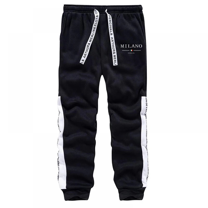 Hot Sales Mens Tracksuit Casual Print Sweatshirts Single Piece Hoodie Pants Sports Jogging Mens Clothing AutumnWinter Sportswear