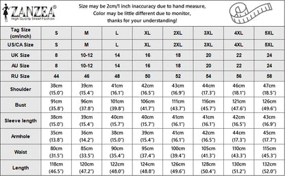 ZANZEA Women Stylish Lace Patchwork Dresses 2025 Autumn 3/4 Sleeve Office Sundress Embroidered Midi Robe Elegant Party Dress - Prolificstore